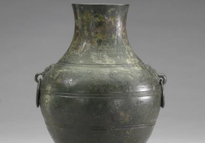 图片[2]-Hu jar with triangular cloud pattern, Warring States period (475-221 BCE)-China Archive